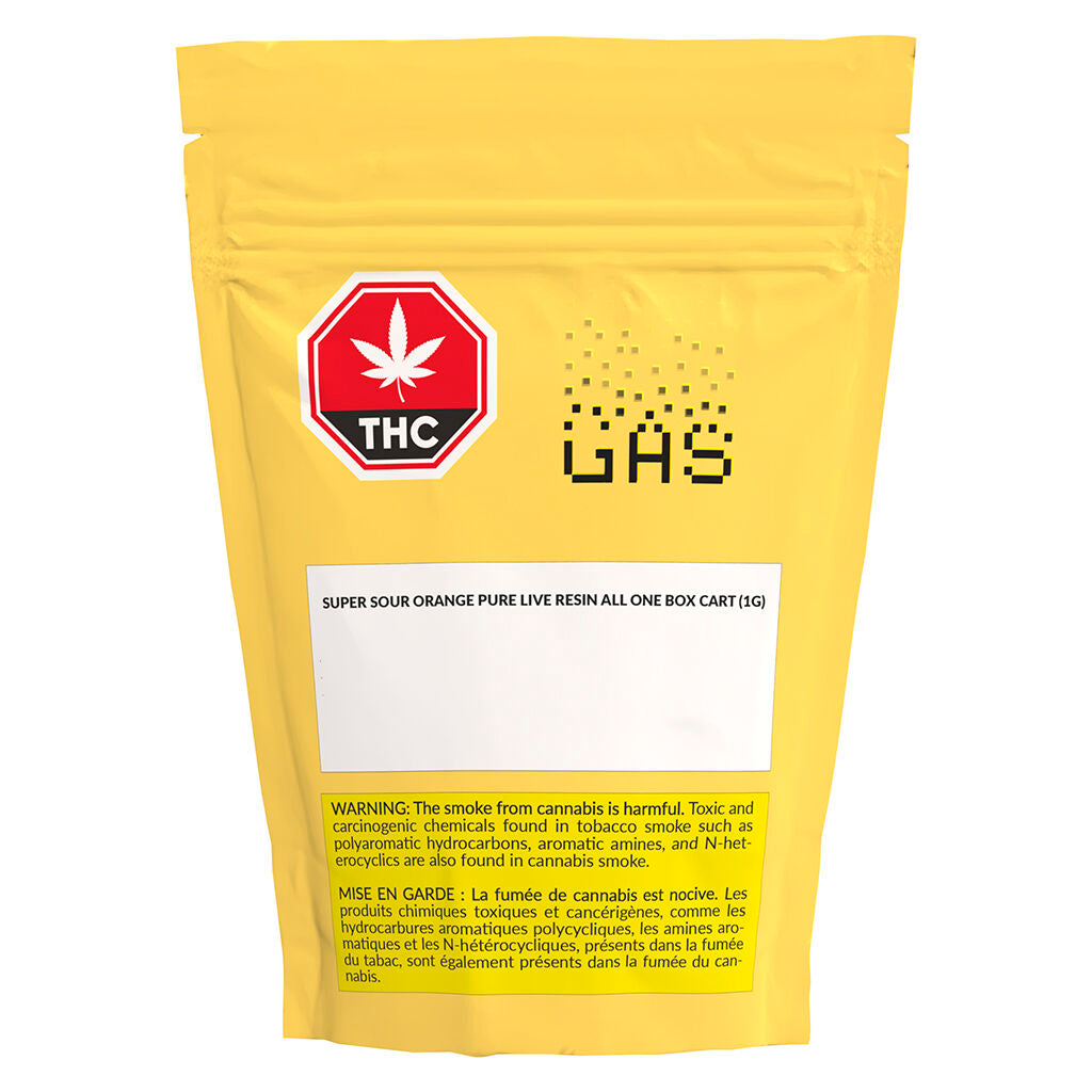 Super Sour Orange Pure Live Resin All In One Box Cart - 