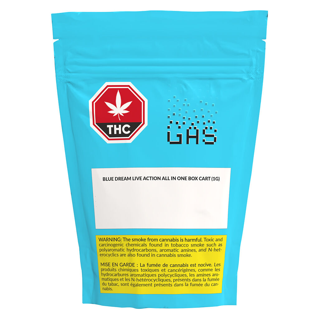 Blue Dream Live Action All In One Box Cart - 