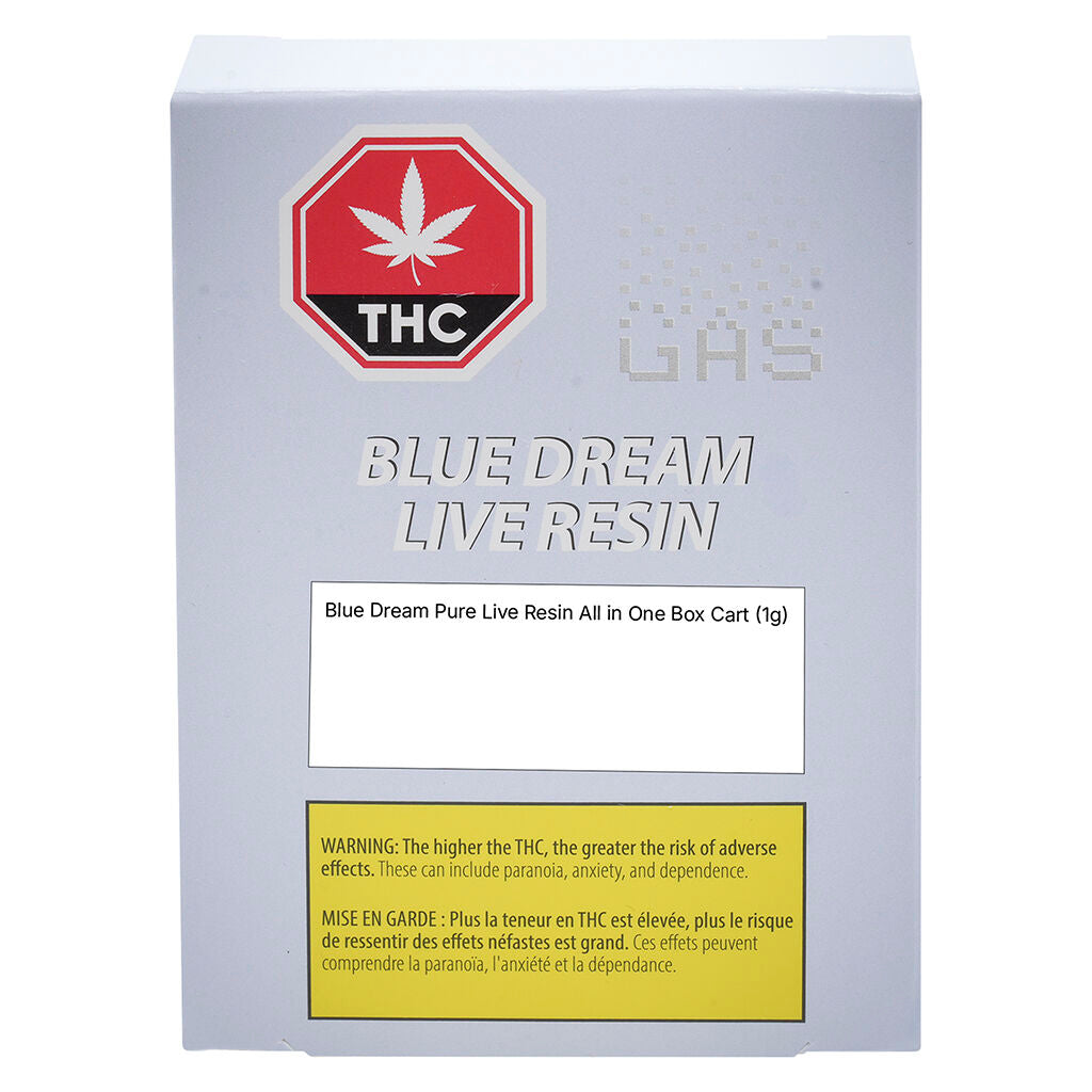 Blue Dream Pure Live Resin All in One Box Cart - 
