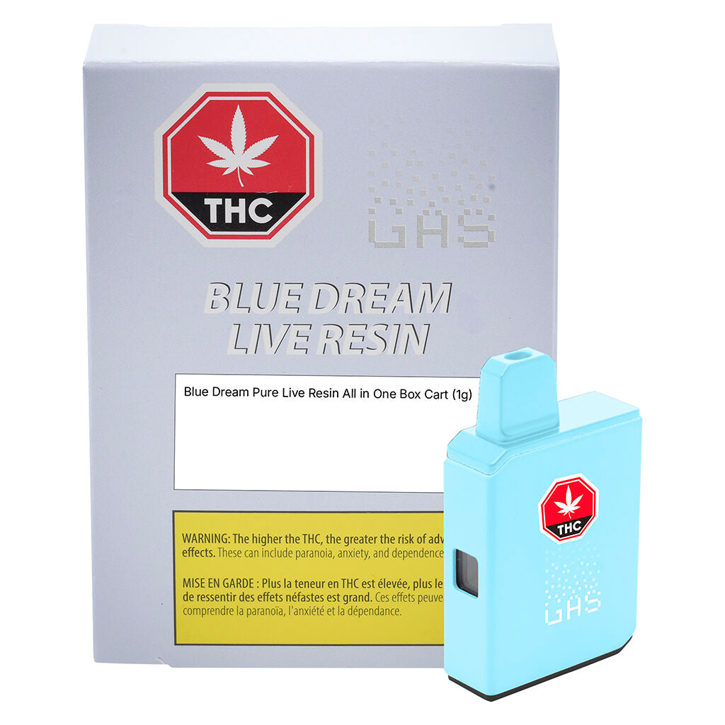 Blue Dream Pure Live Resin All in One Box Cart - 