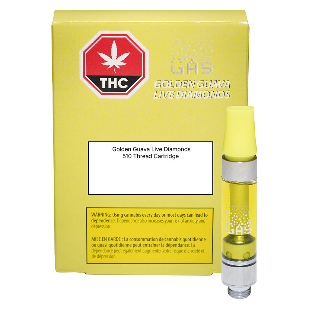 Golden Guava 510 Live Diamond Cartridge - 