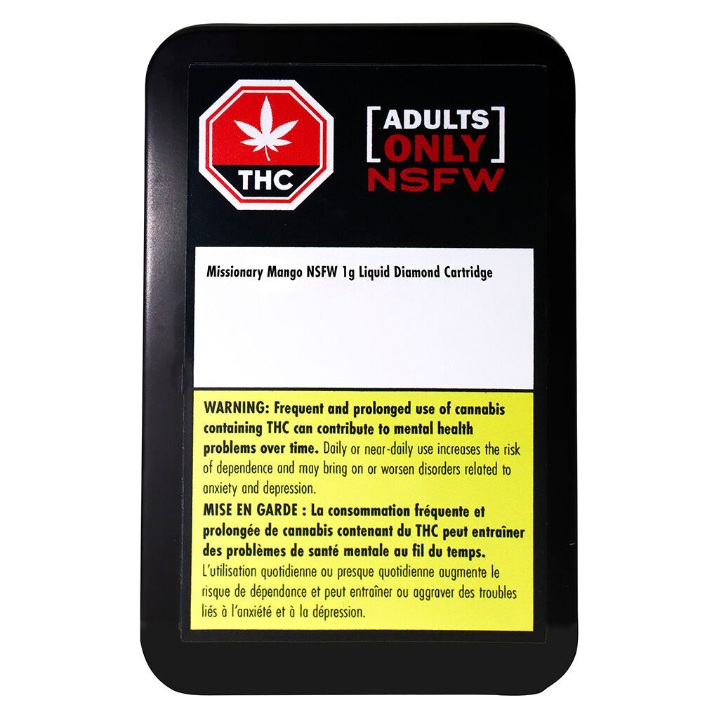 Missionary Mango NSFW Liquid Diamond 510 Thread Cartridge - 