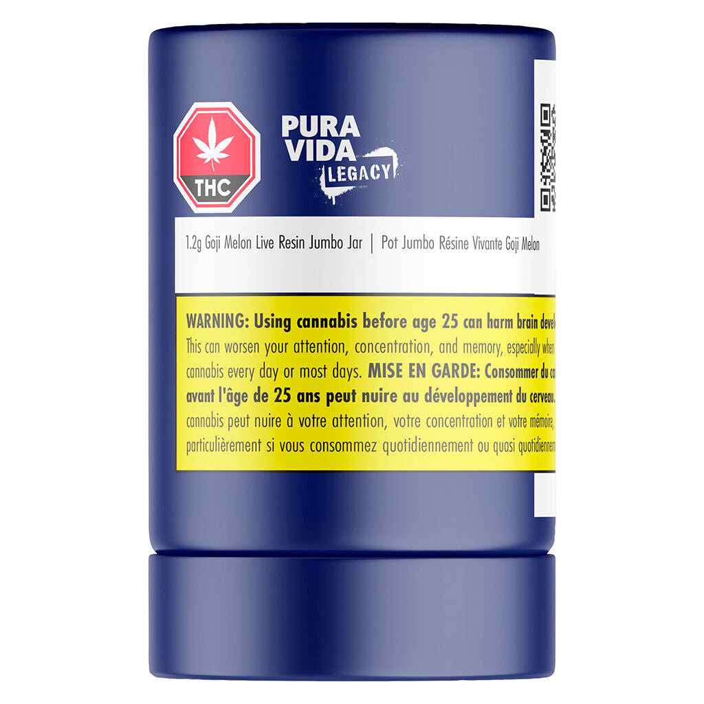 Goji Melon Live Resin Jumbo Jar - 
