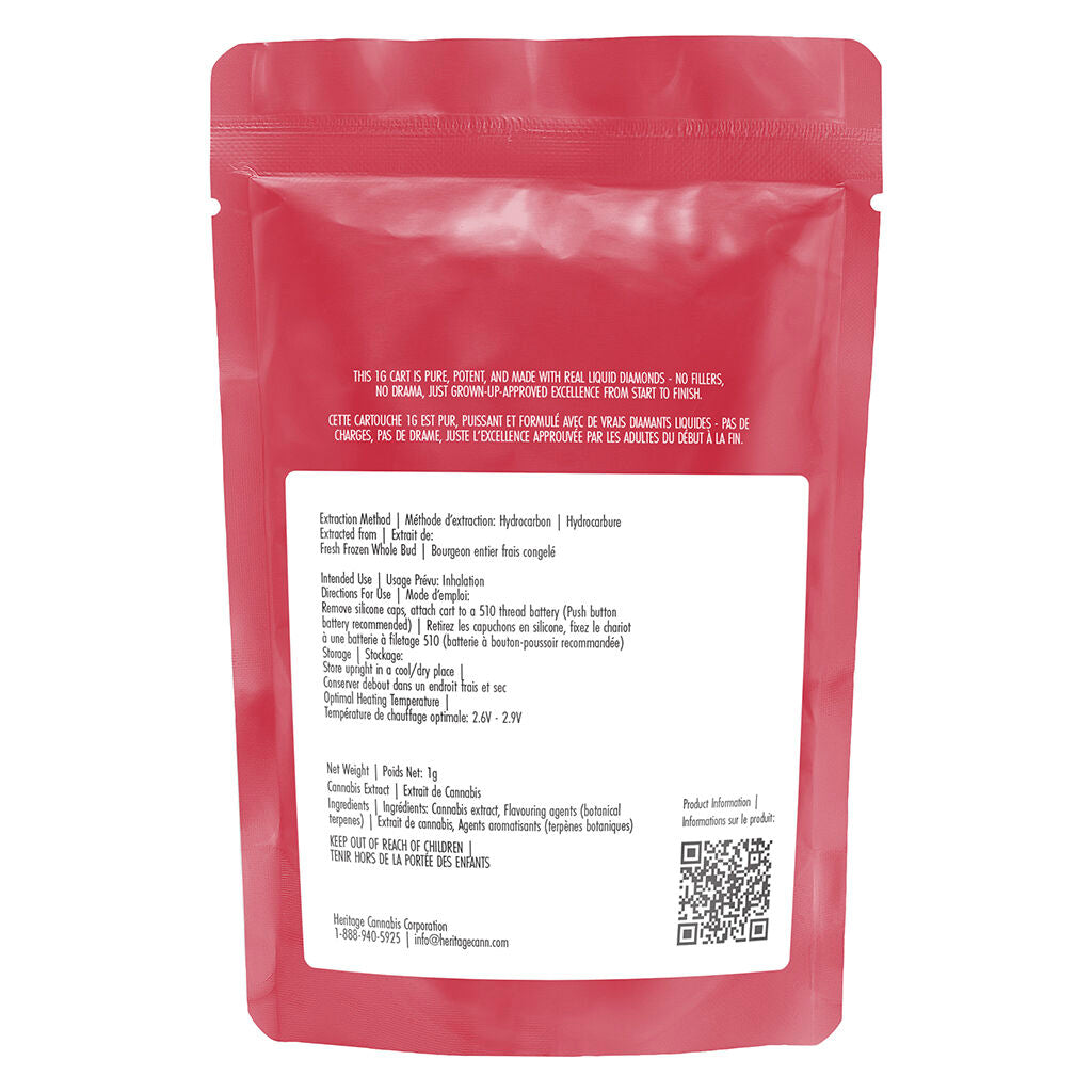 Bumpin' Blue Raspberry NSFW Liquid Diamond 510 Thread - 