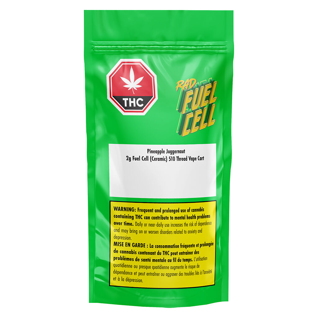 Pineapple Juggernaut Fuel Cell Cartridge (Ceramic) 510 Cart