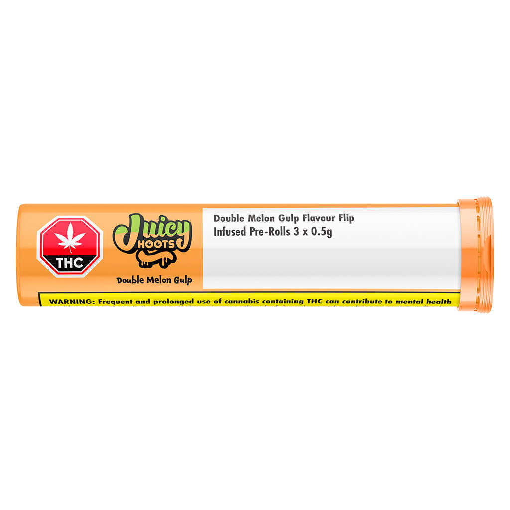 Double Melon Gulp Flavour Flip Infused Pre-Roll - 