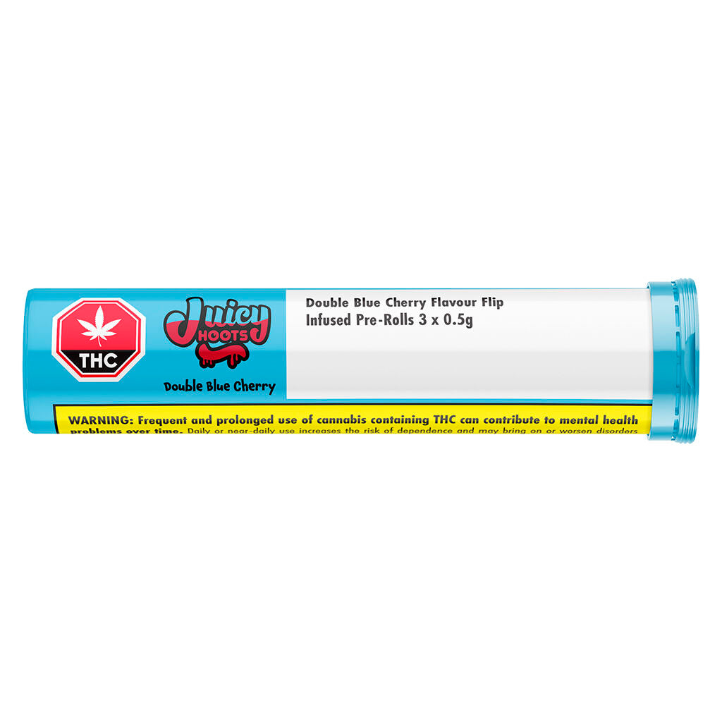 Double Blue Cherry Flavour Flip Infused Pre-Roll - 