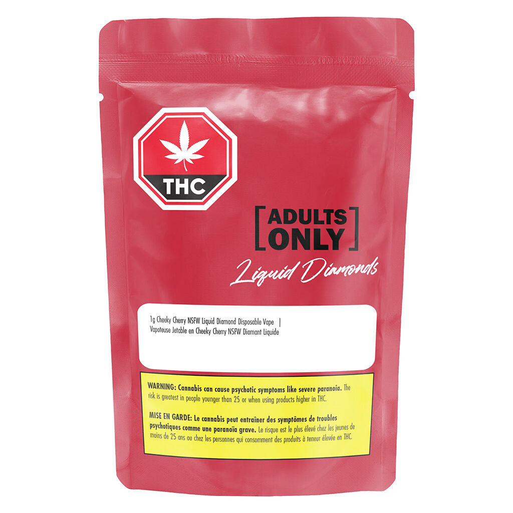 Cheeky Cherry NSFW Liquid Diamond Disposable Vape - 