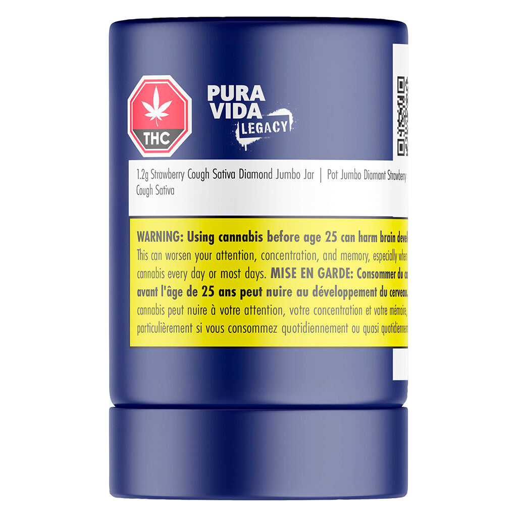 Strawberry Cough Sativa Diamond Jumbo Jar - 