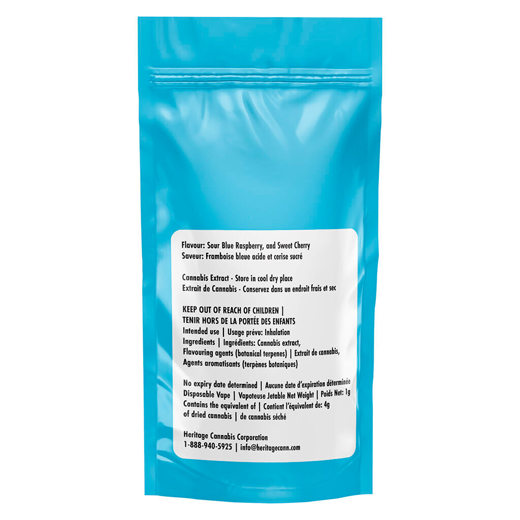 Double Blue Cherry Disposable Vape - 