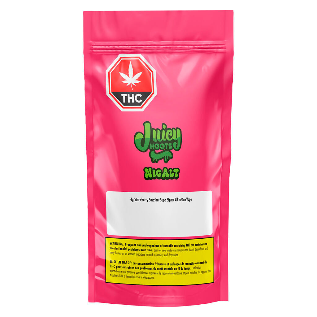 Strawberry Smasher Supa Sipper All-in-One Vape - 