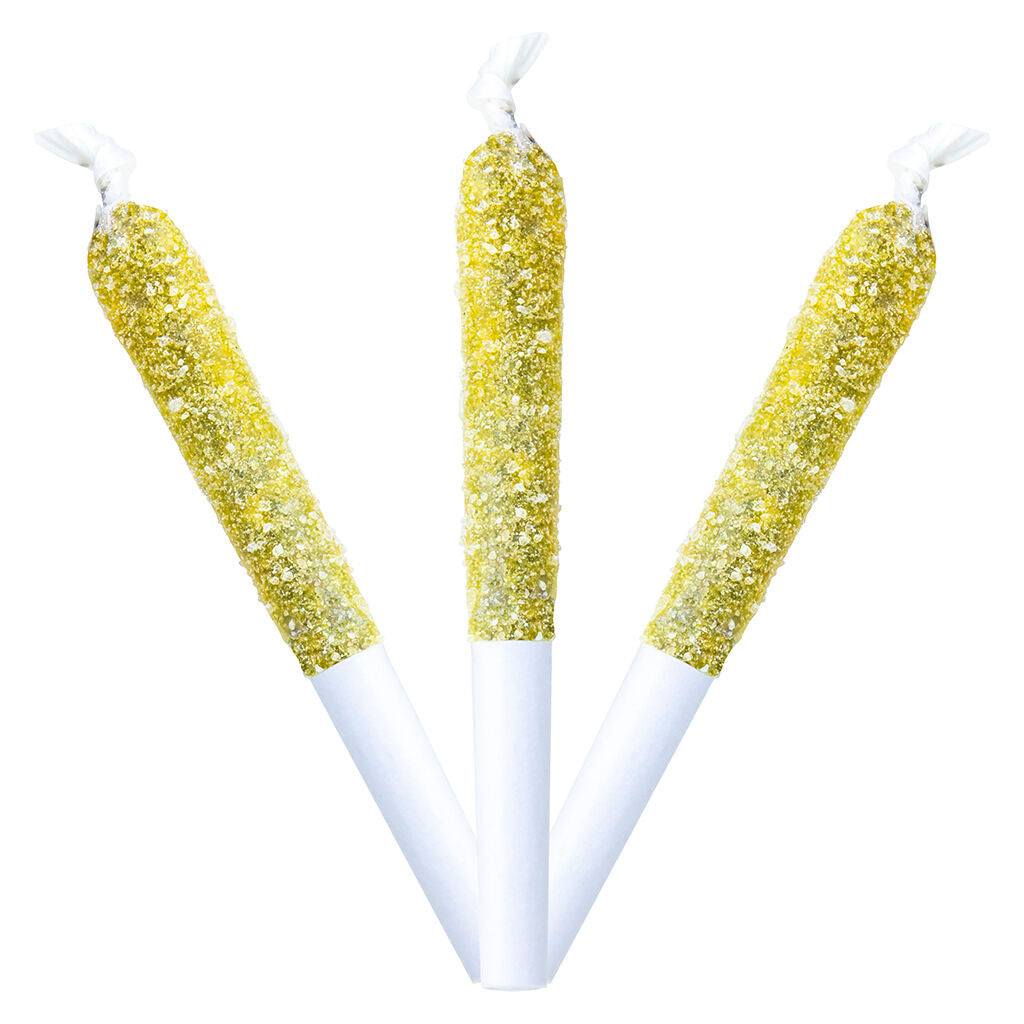Préroulé infusé enrobé de diamants Blue Raspberry NSFW de Bu