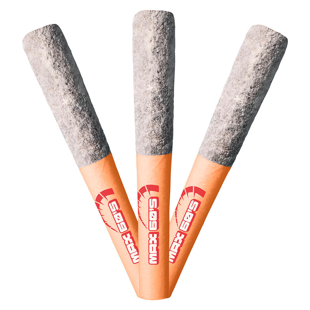 Max 60's Triple Diamond Infused Pre-Roll - Blood Orange - 