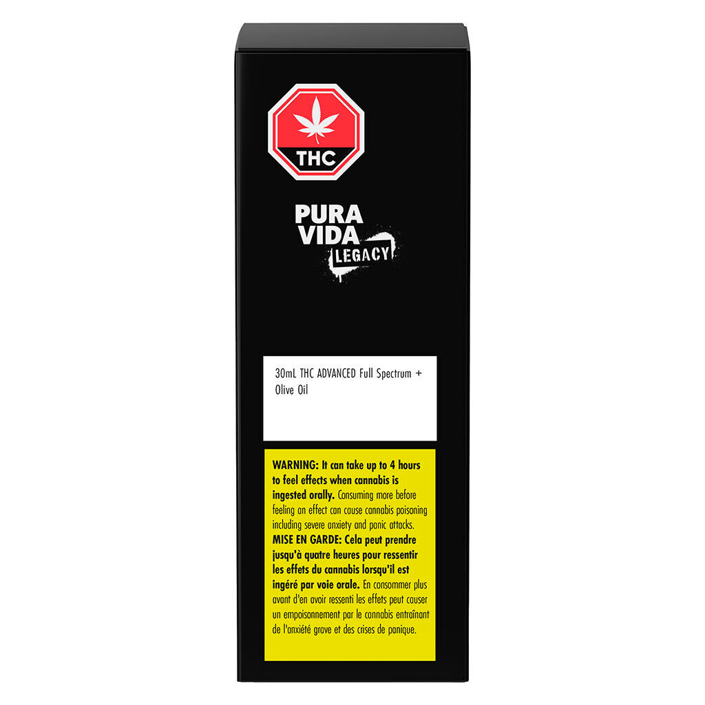 THC ADVANCED Full Spectrum + Olive Oil