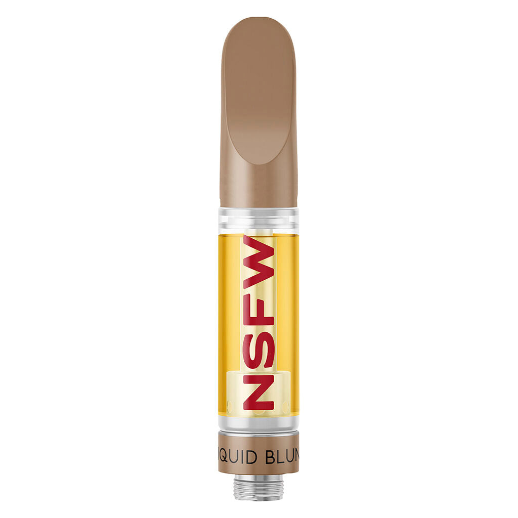 Raspberry Kush NSFW Liquid Blunt Diamond 510 Thread Cartridg - 