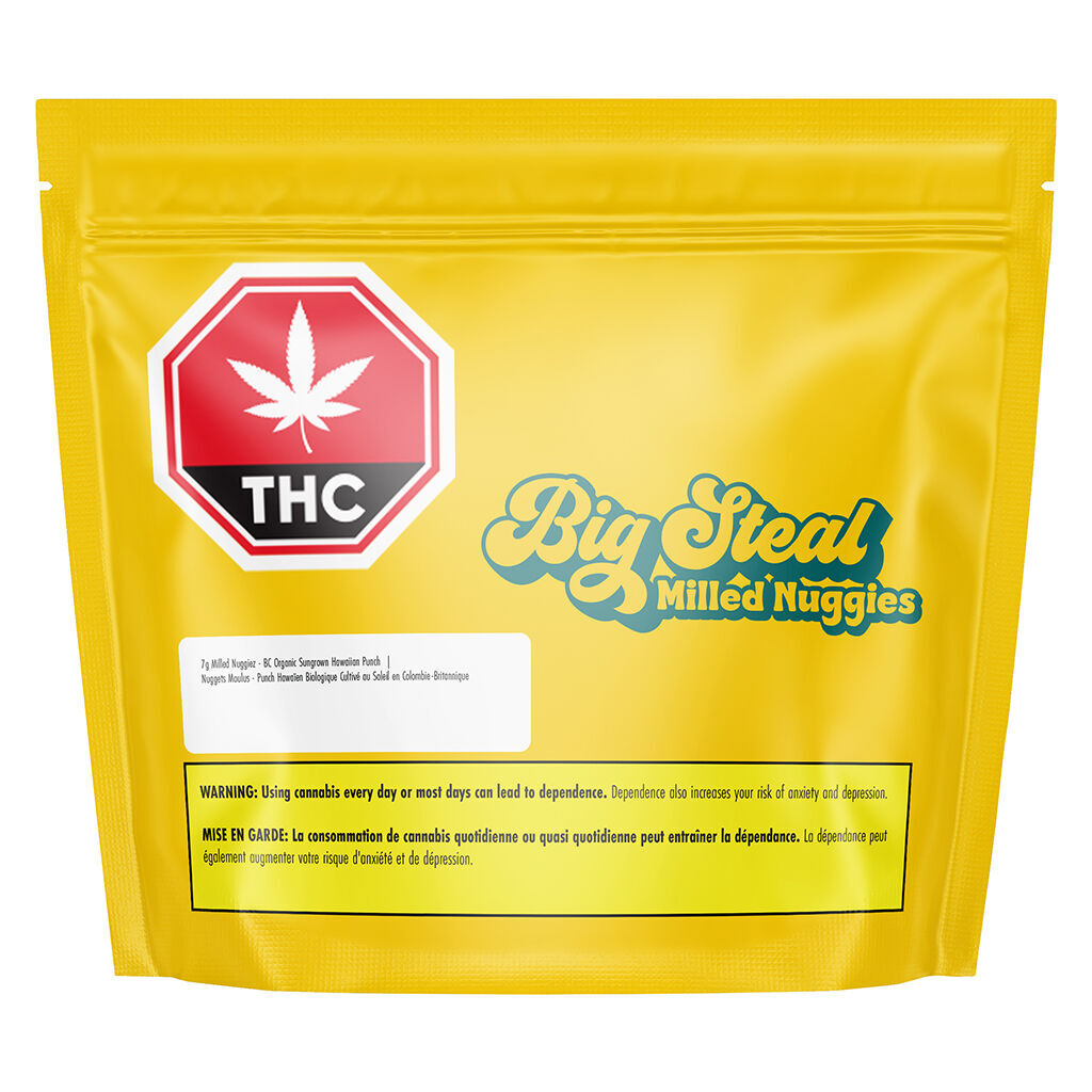 Milled Nuggiez - BC Organic Sungrown Hawaiian Punch - 