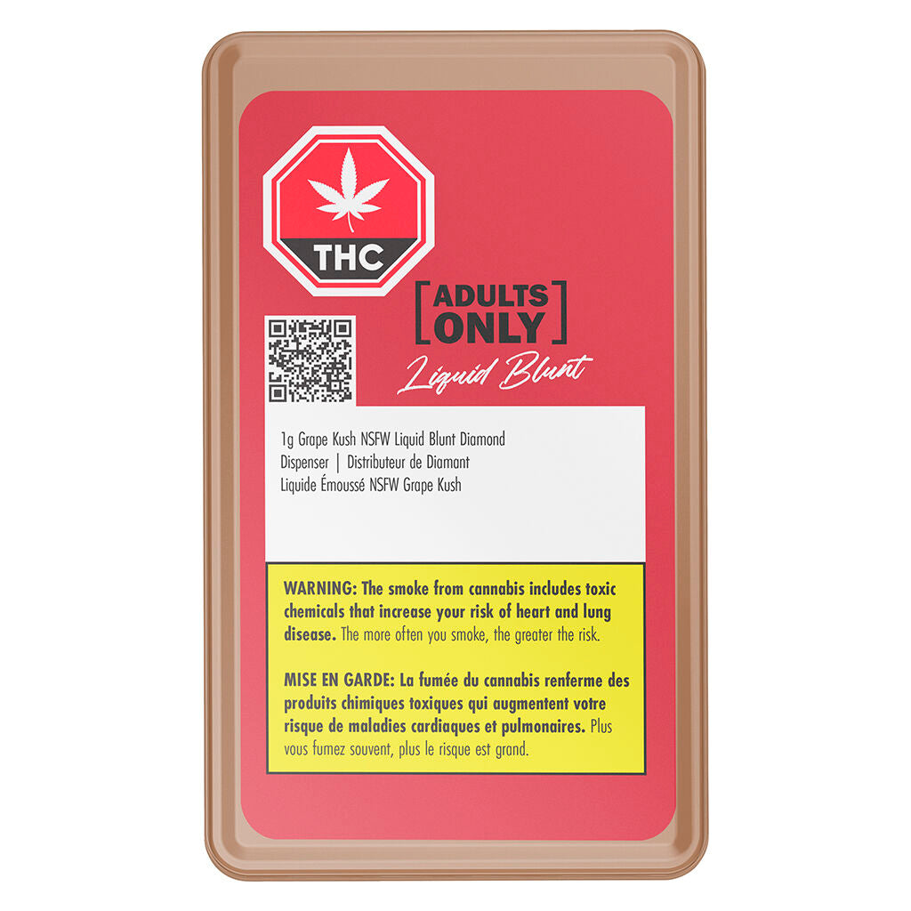 Grape Kush NSFW Liquid Blunt Dispenser - 