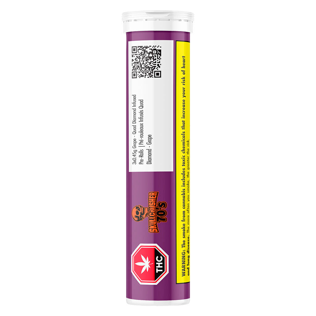 Grape - Quad Diamond Infused Pre-Roll - 