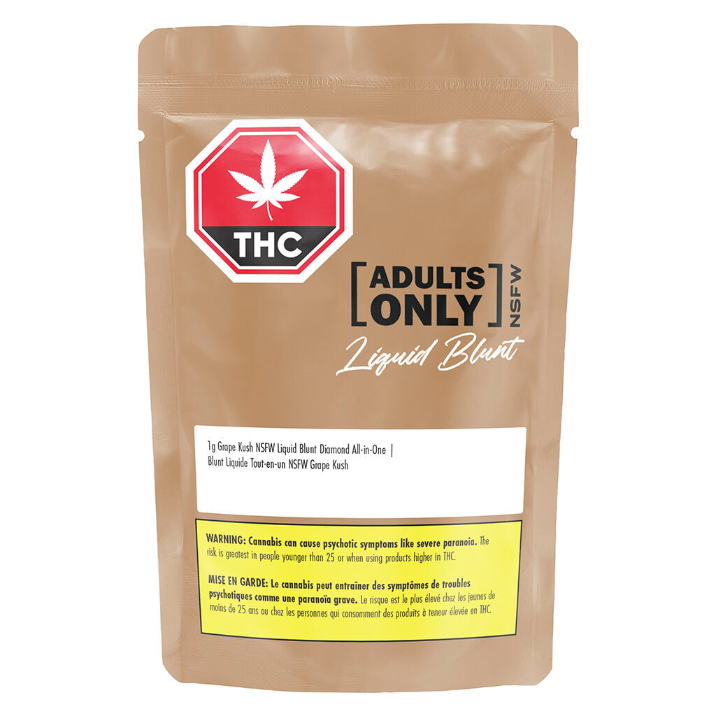 Grape Kush NSFW Liquid Blunt Diamond All-in-One - 