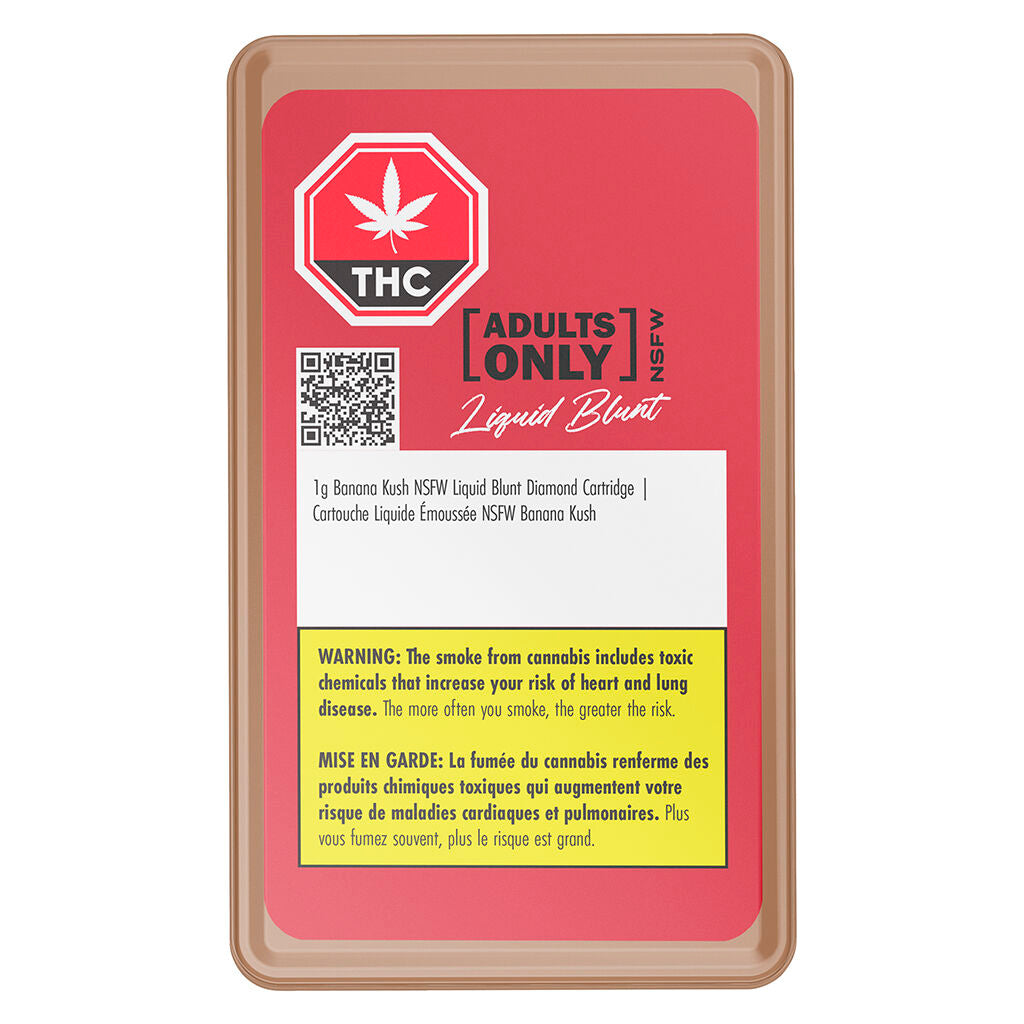 Cartouche de blunt à filetage 510 au diamant Banana Kush