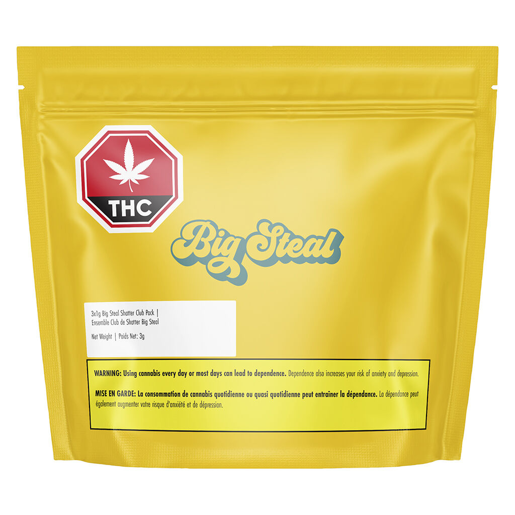 Paquet club d’ambre de cannabis Big Steal