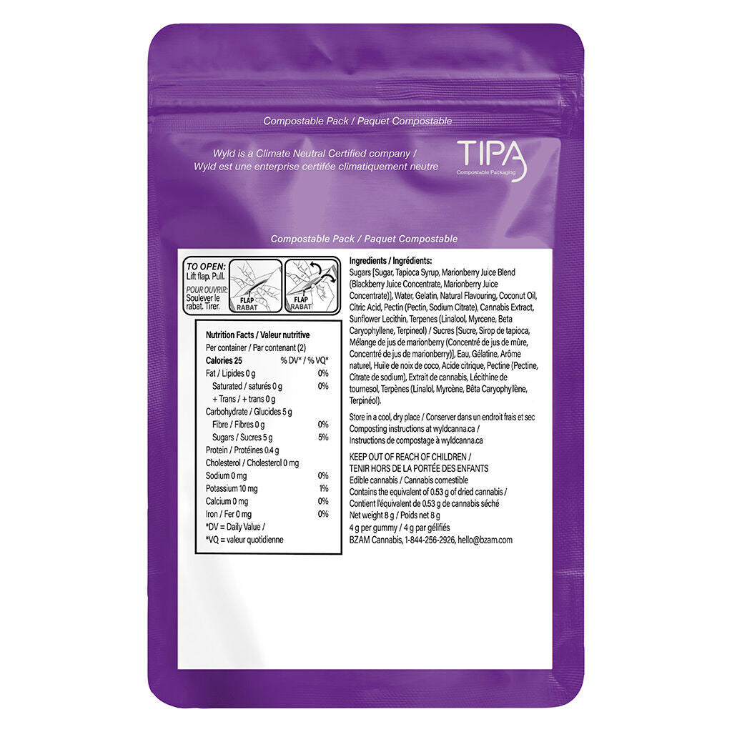 Real Fruit Marionberry Gummies - 