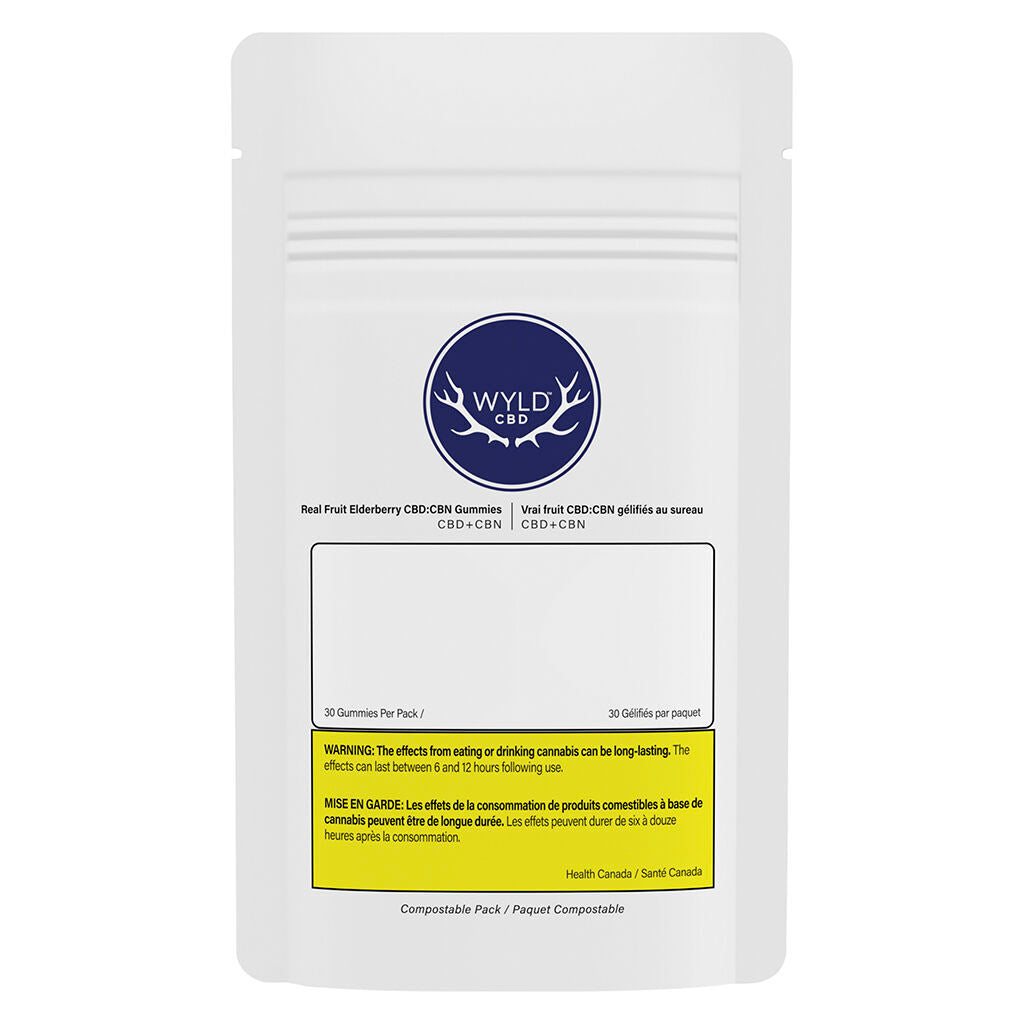 Real Fruit Elderberry 750mg CBD:150mg CBN