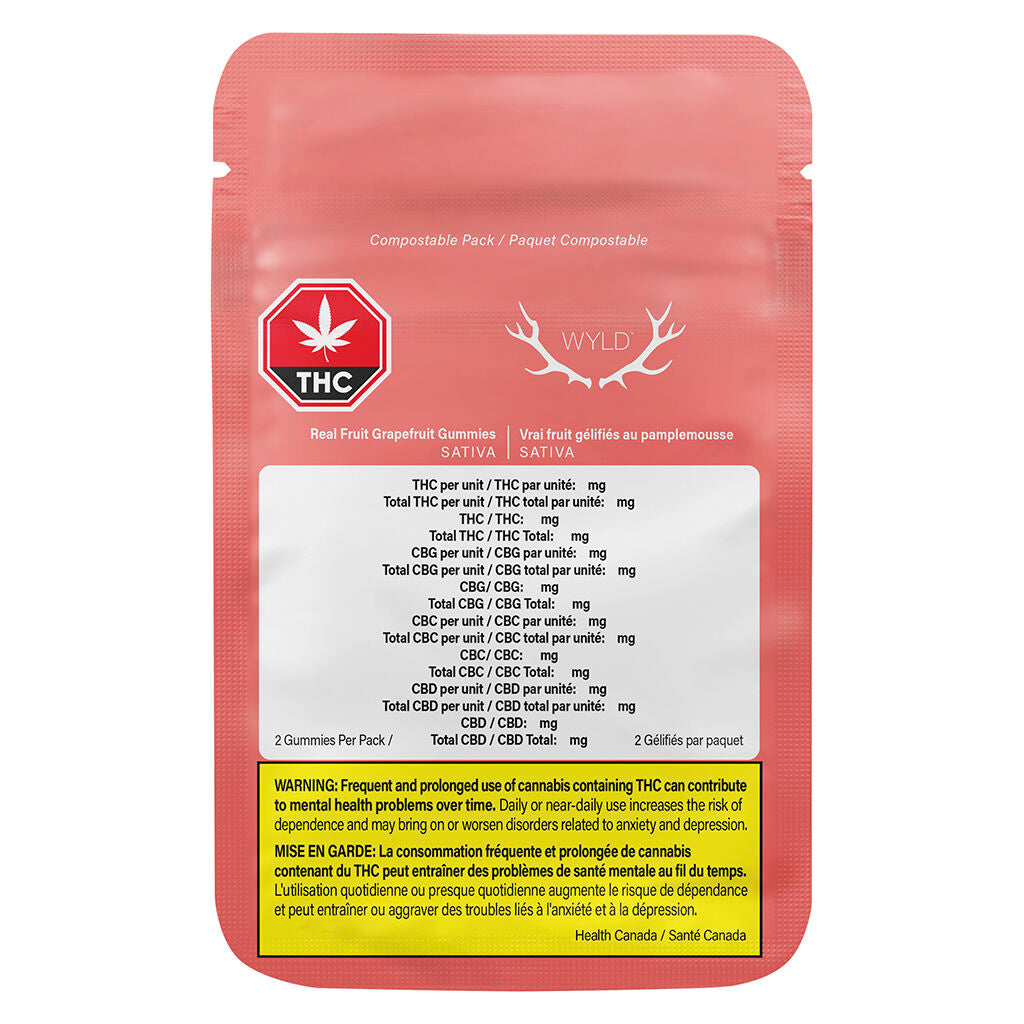 Real Fruit Grapefruit 1:1:1 THC:CBG:CBC - 