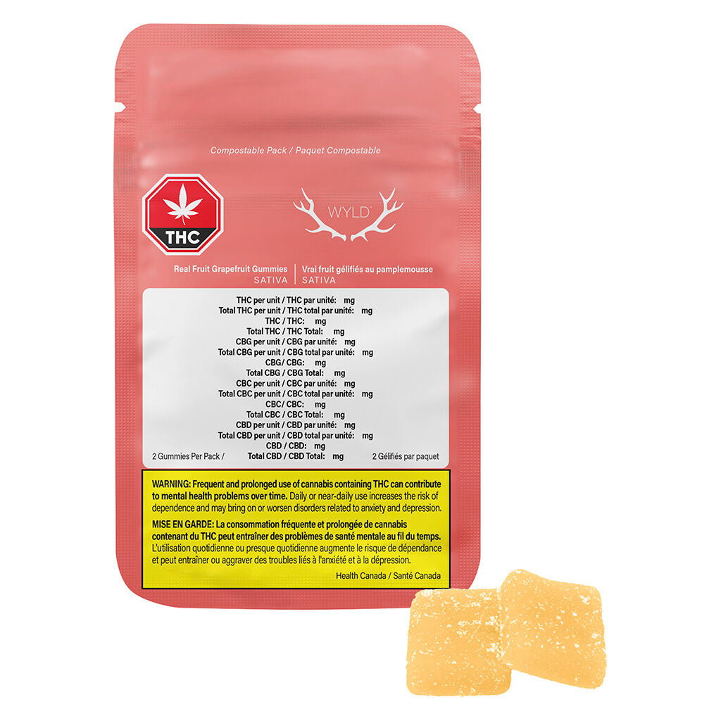 Real Fruit Grapefruit 1:1:1 THC:CBG:CBC - 