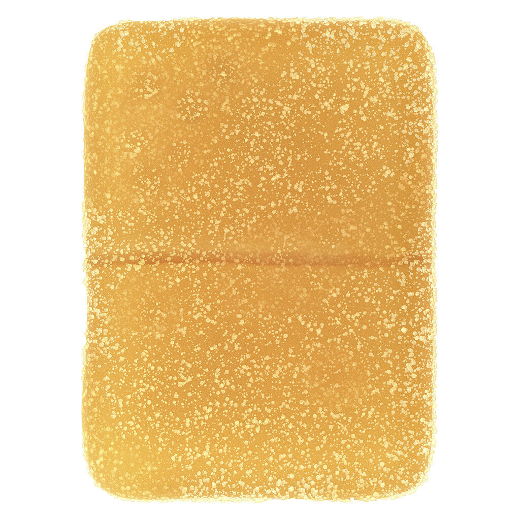 Real Fruit Sour Peach Mango Sativa Gummies 3:1 CBG:THC - 