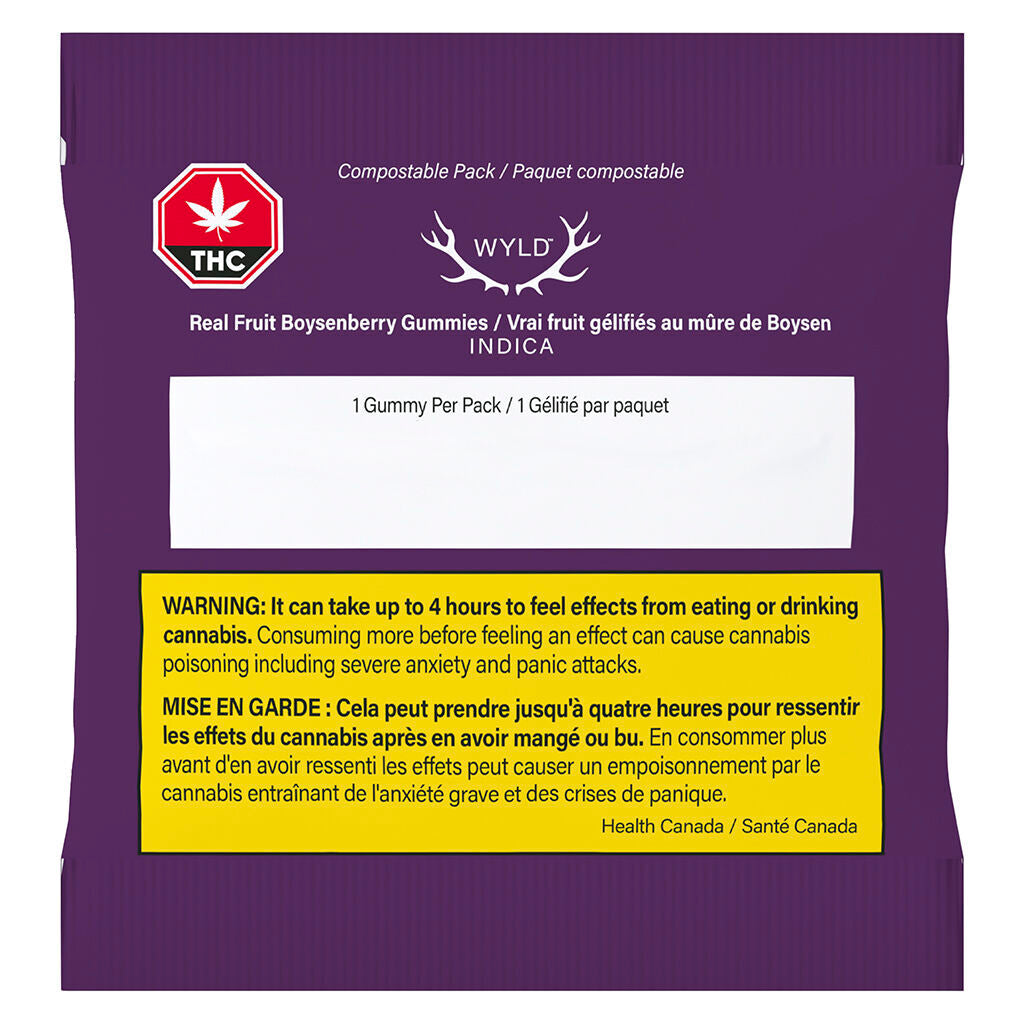 Real Fruit Boysenberry Indica 2:1:1 CBD:CBN:THC Multipack - 