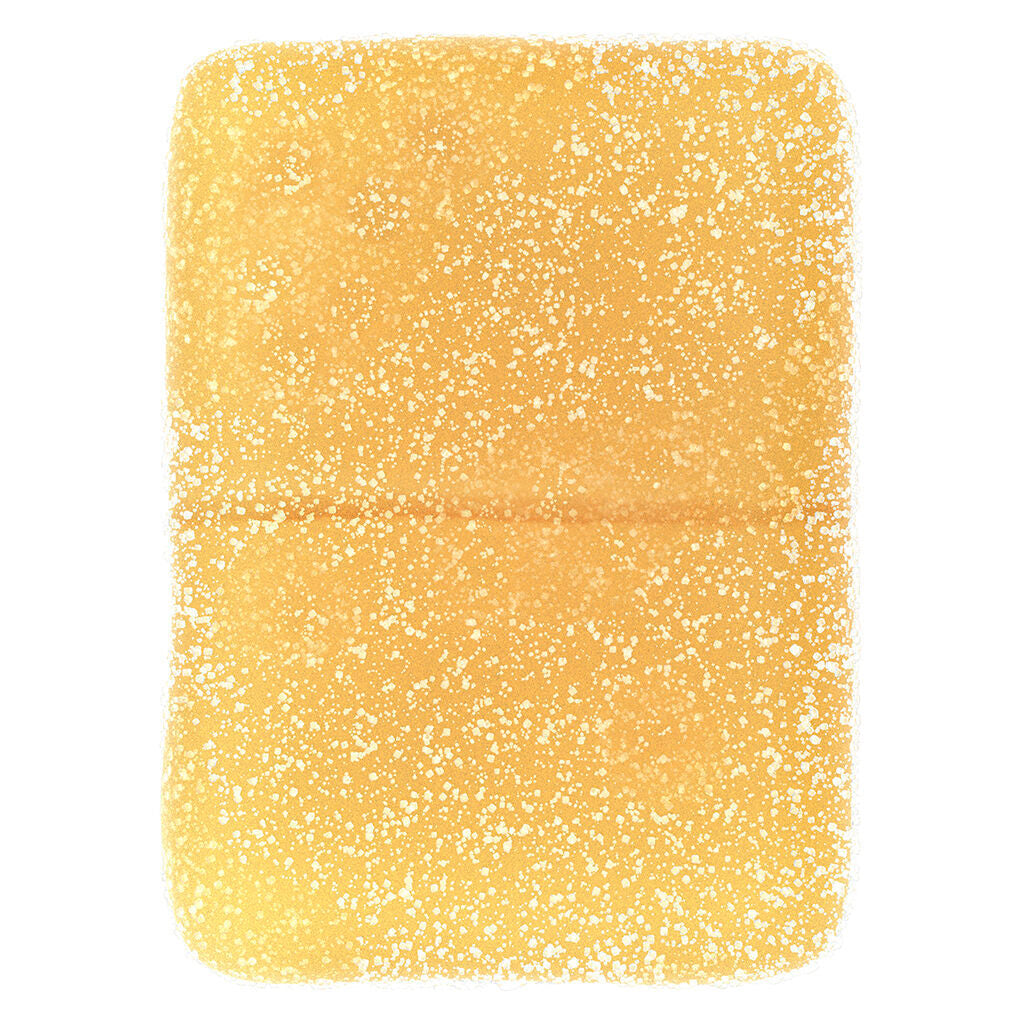 Real Fruit Peach HYBRID Gummies 3:1 CBD:THC - 