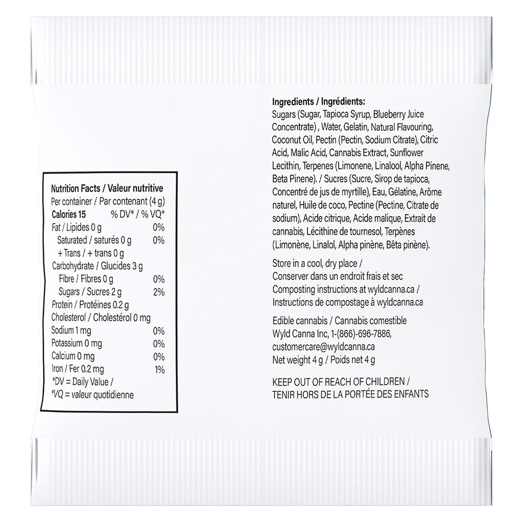 Real Fruit Blueberry HYBRID Gummies Multipack - 