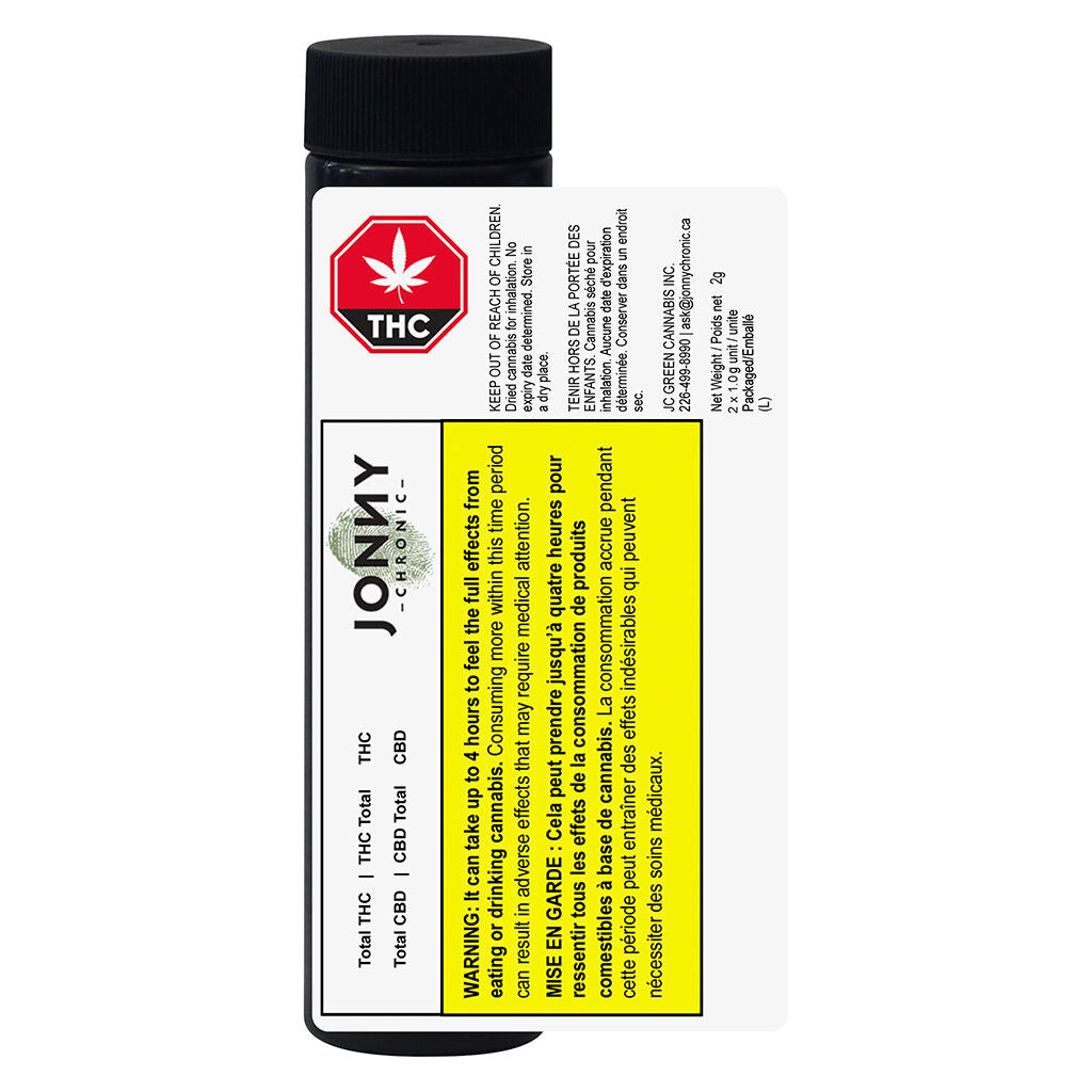 Jonny's Stash - Rotating Sativa Reefers - 