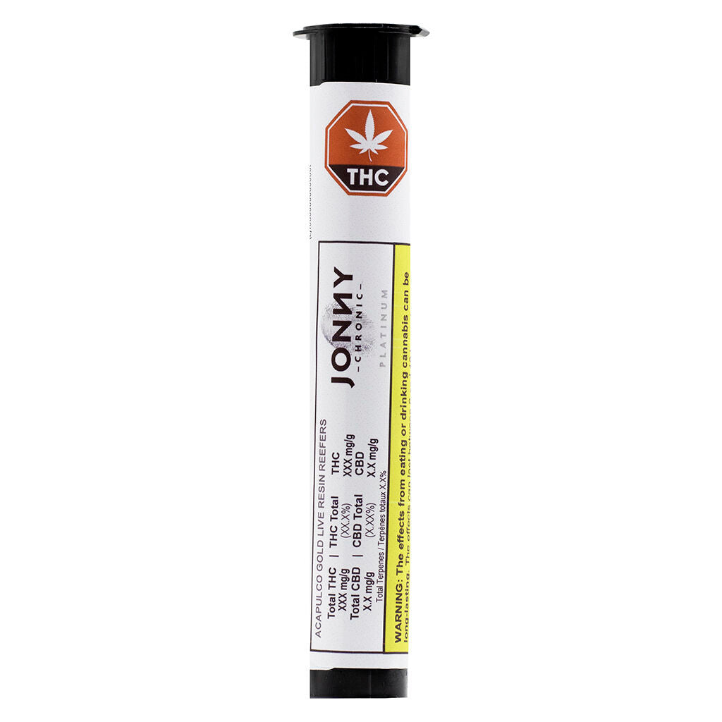 Acapulco Gold Live Resin Reefers Pre-Roll - 