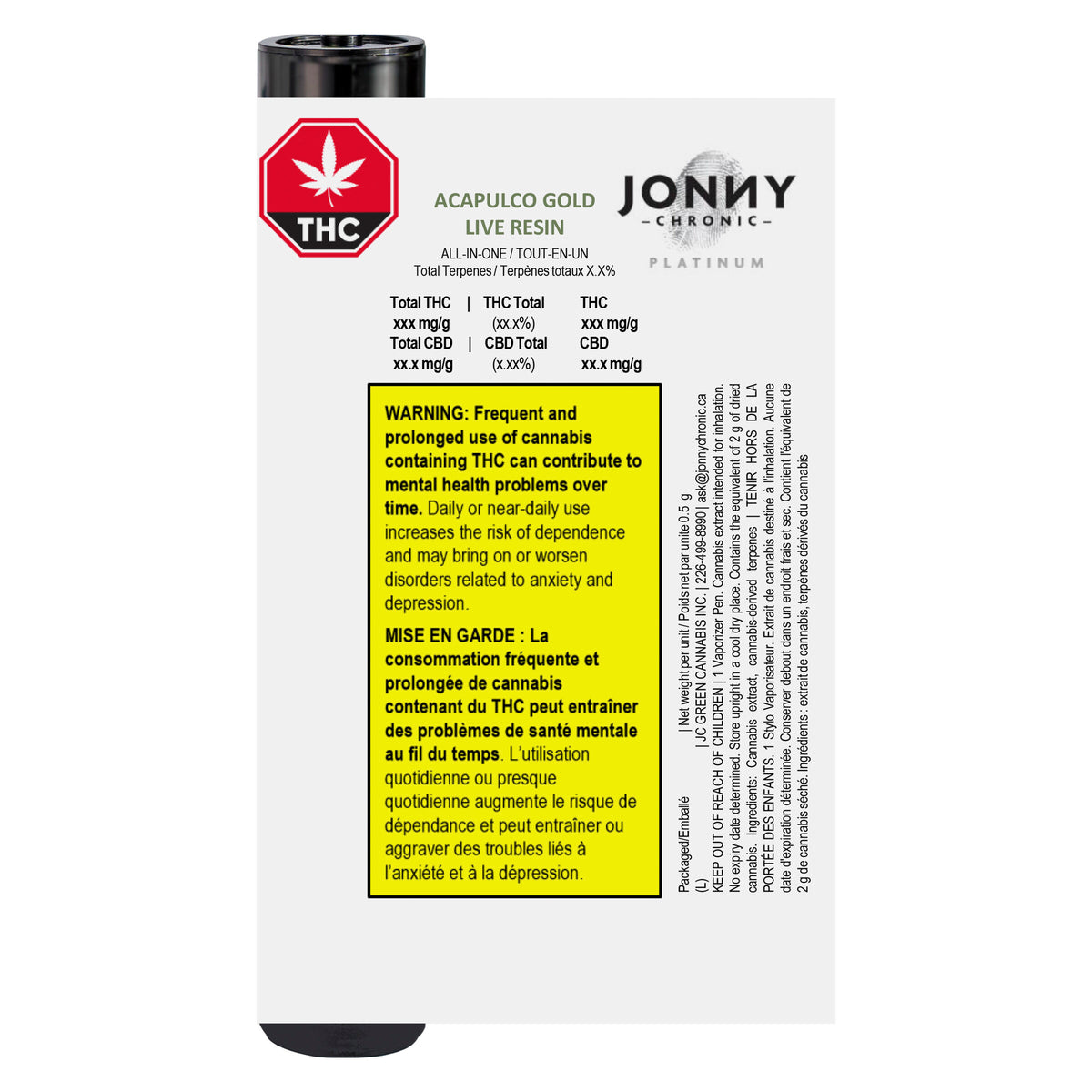 Acapulco Gold Live Resin All-In-One