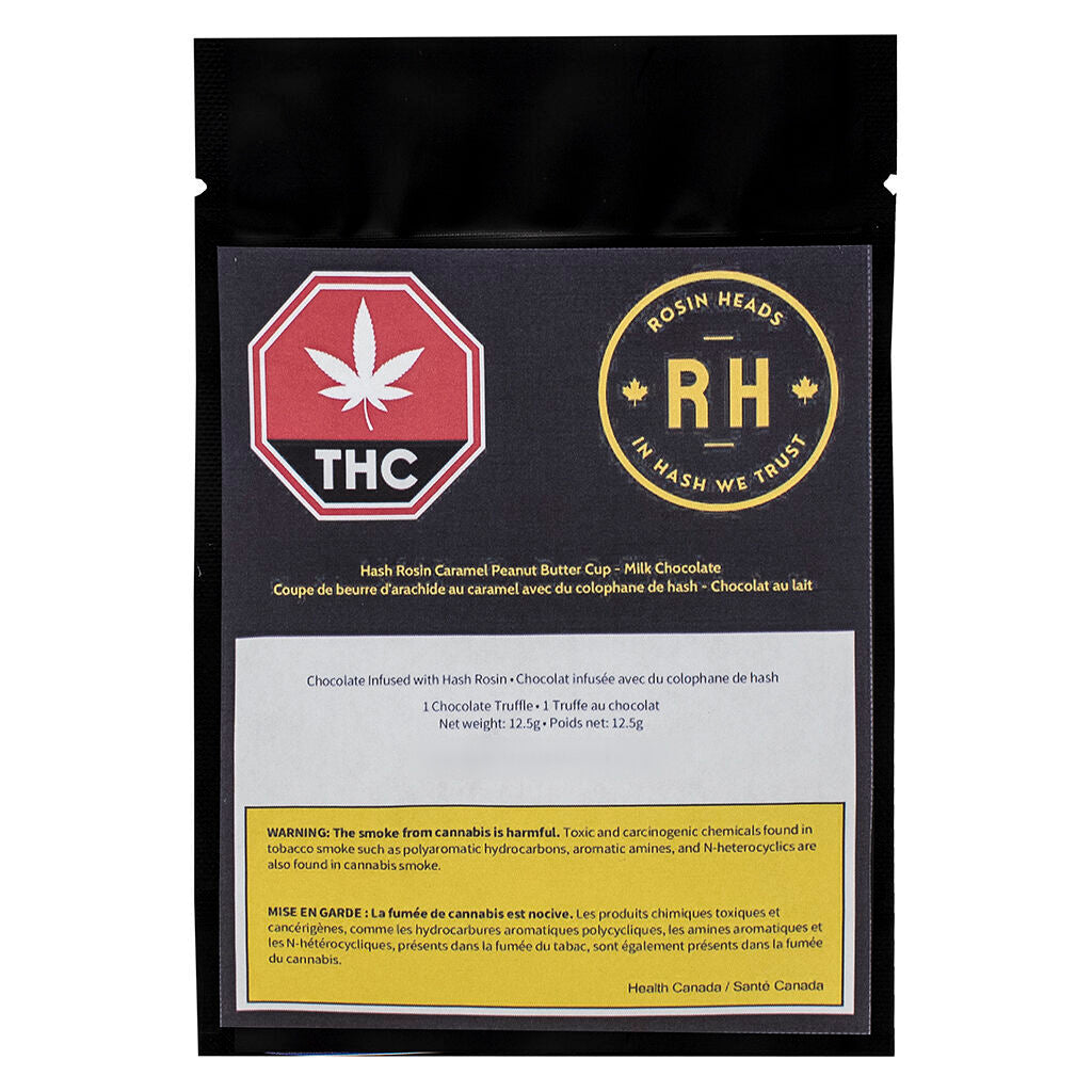 Hash Rosin Caramel Peanut Butter Cup - Milk Chocolate