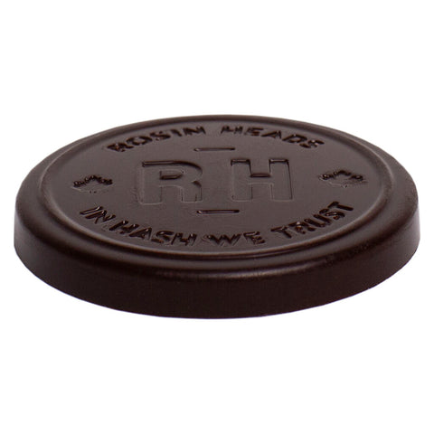 Photo Hash Rosin Coin - Dark Chocolate