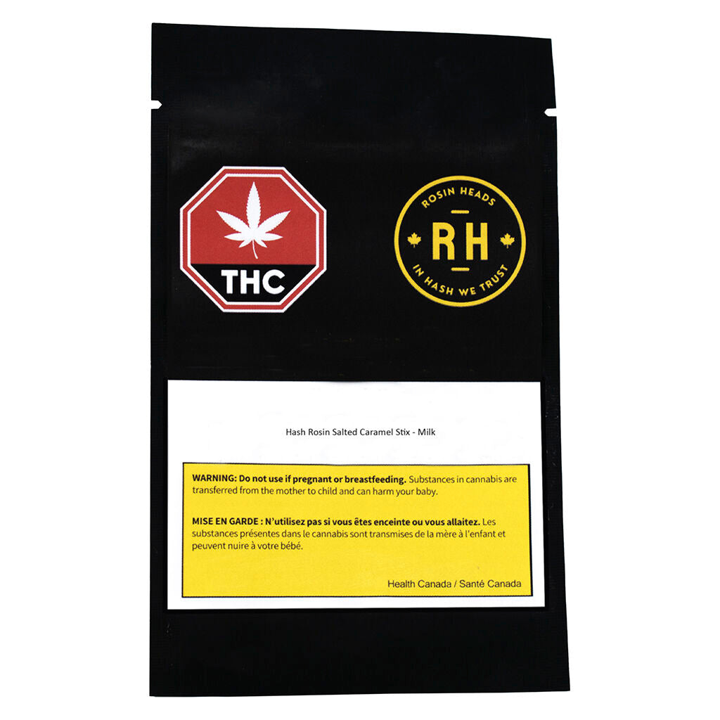 colophane de haschisch   Salted Caramel Stix - Milk Chocolat - 