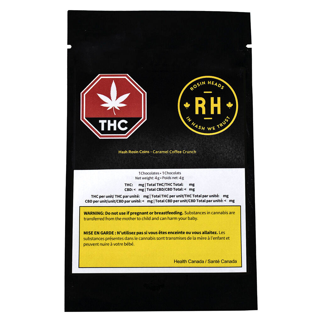 Hash Rosin Coins - Caramel Coffee Crunch - 