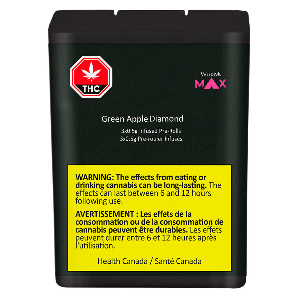 Liquid Diamond Green Apple Infused Pre-Roll - 