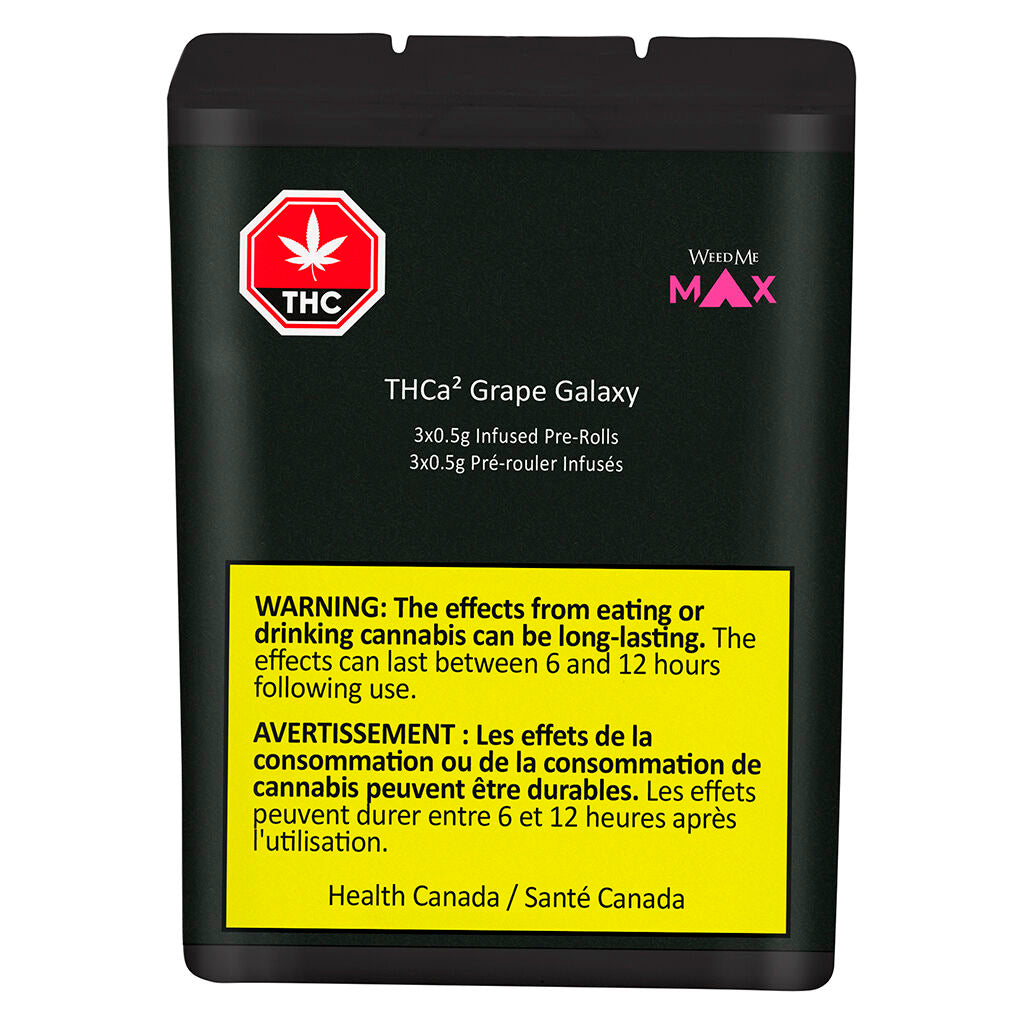 THCa² Grape Galaxy Infused Pre-Roll - 