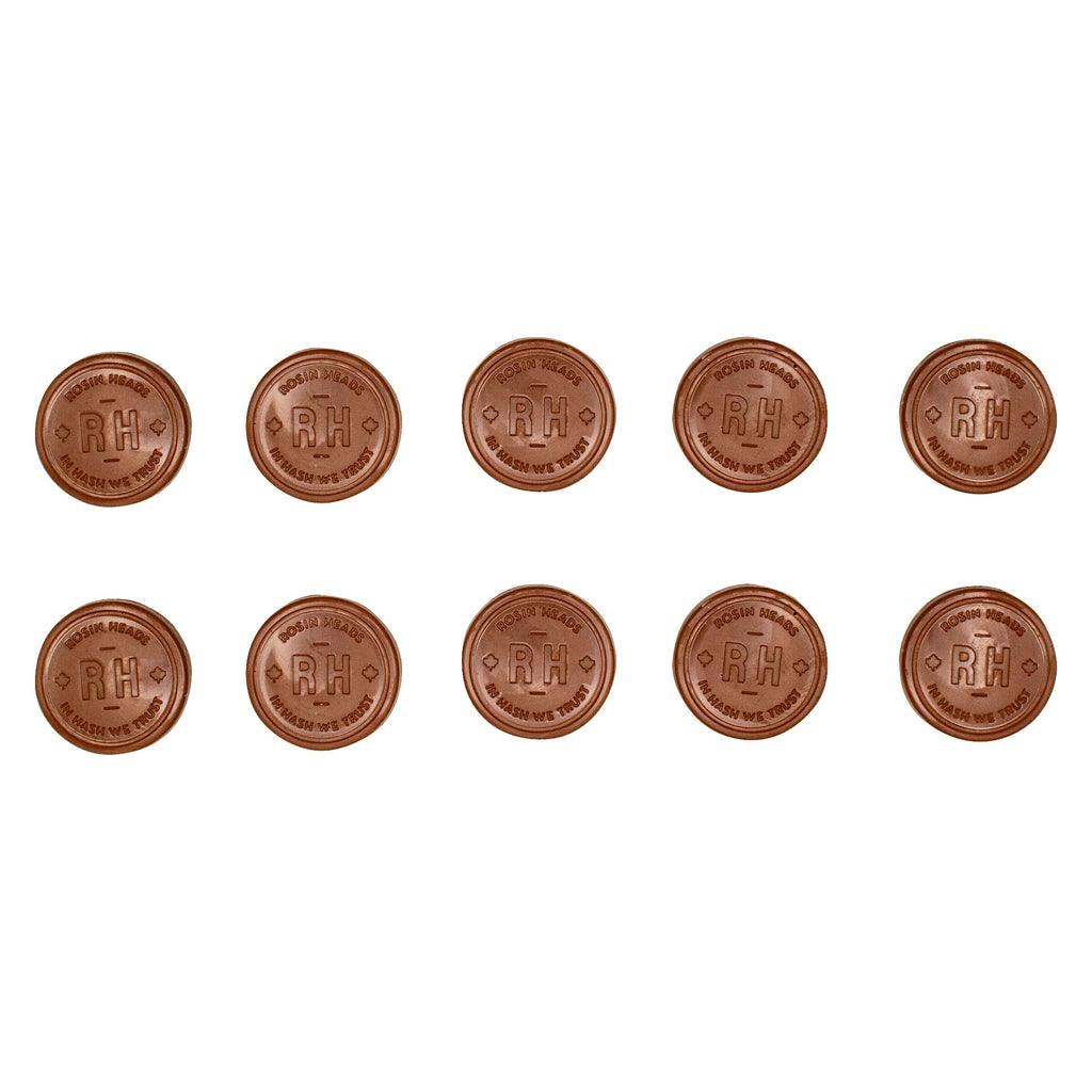 Milk Chocolate Hash Rosin Coin - 
