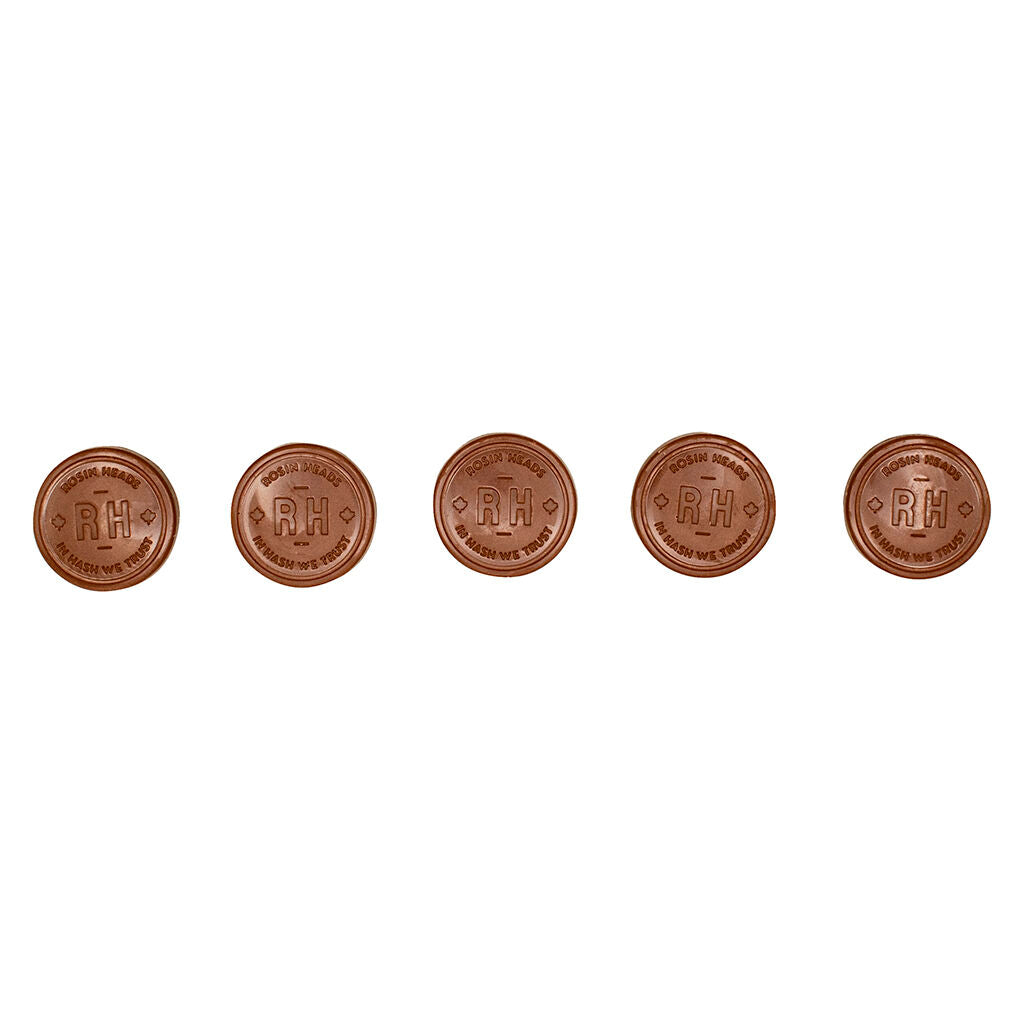 Milk Chocolate Hash Rosin Coin - 