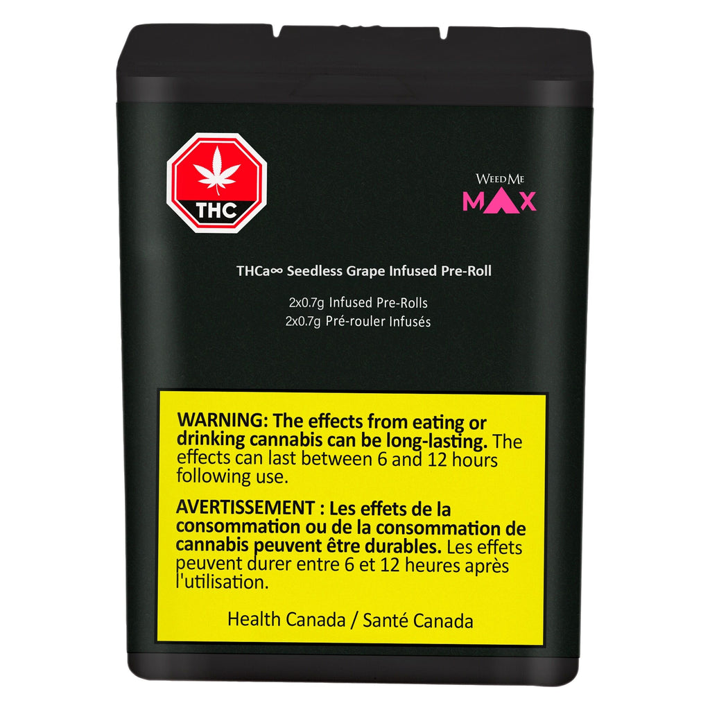 THCa∞ Seedless Grape Infused Pre-Roll - 