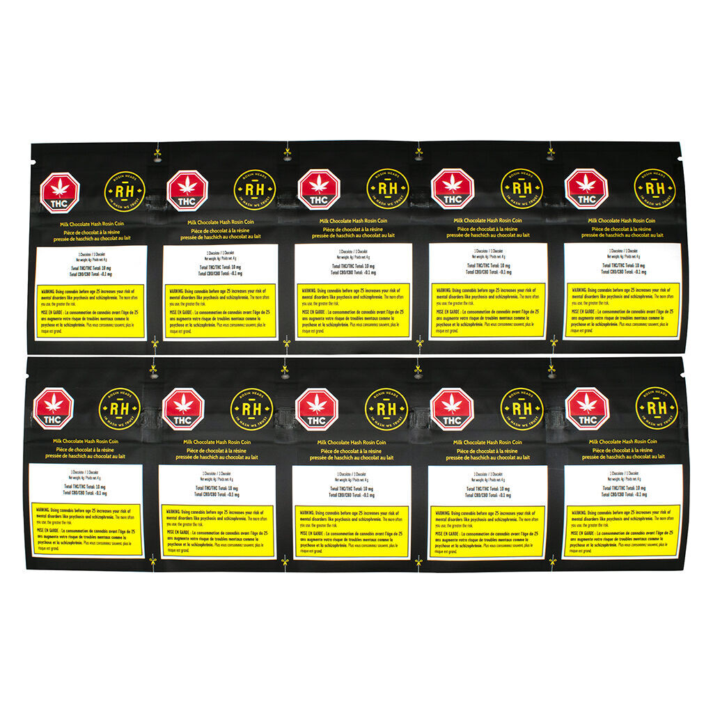 Hash Rosin Coins - Cookies and Cream - 
