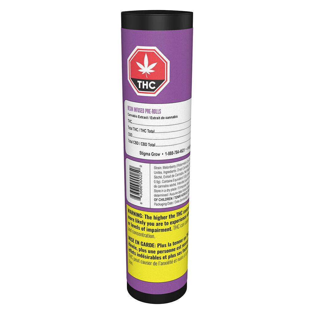Melonberry Resin Infused Pre-Roll - 