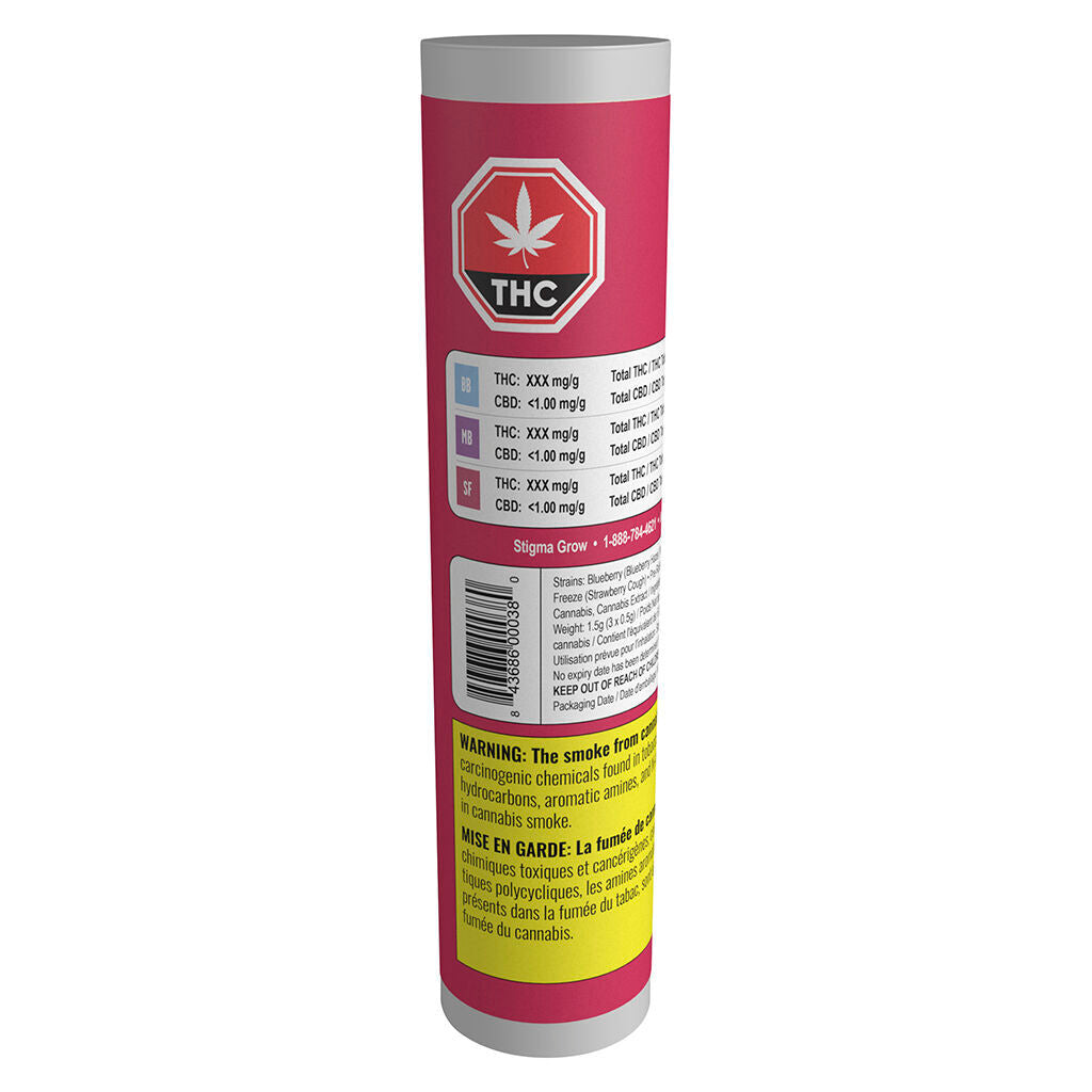 Berry Special Resin Infused Pre-Roll Variety Pack - 