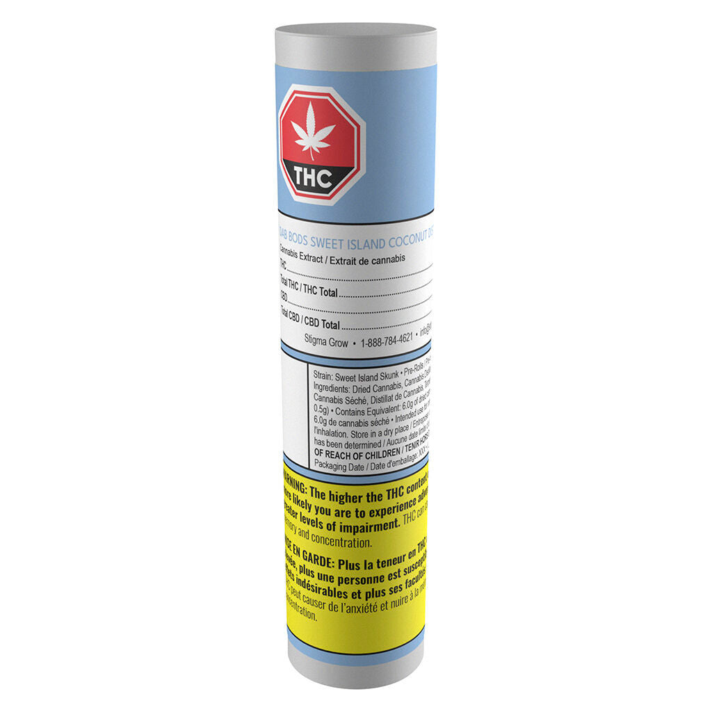 Sweet Island Coconut Disti Infused Joints - 