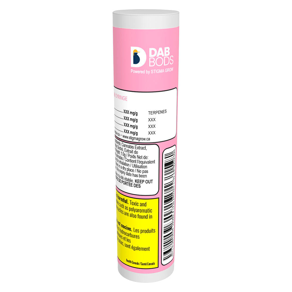 Pink Frozay Live Resin Dab Syringe